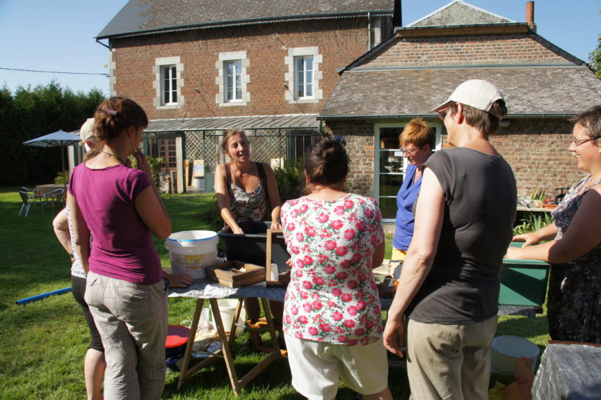 Creatieve papierdagen in de Franse Ardennen 2012